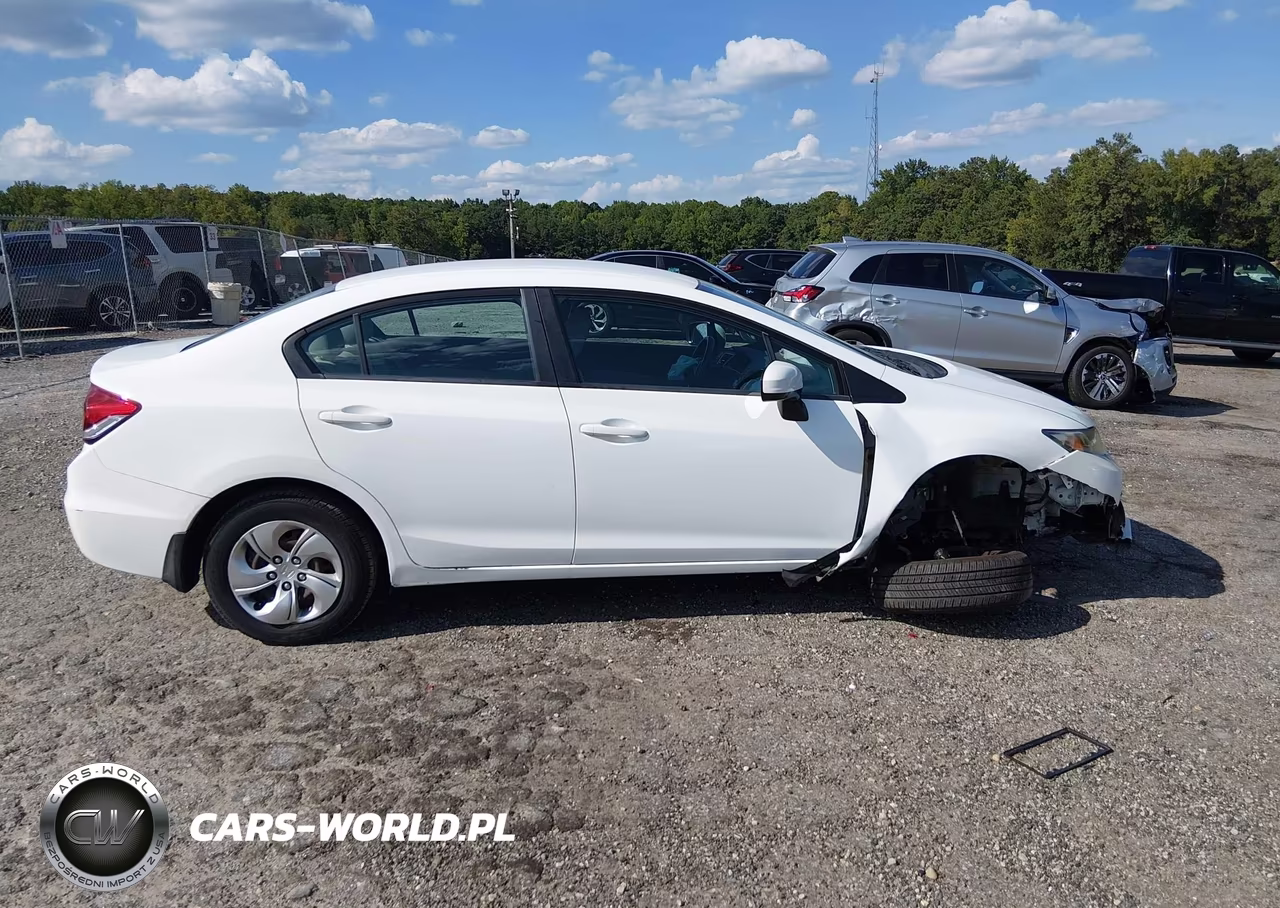 2015 Honda Civic Lx VIN:19XFB2F59FE104540 - 13