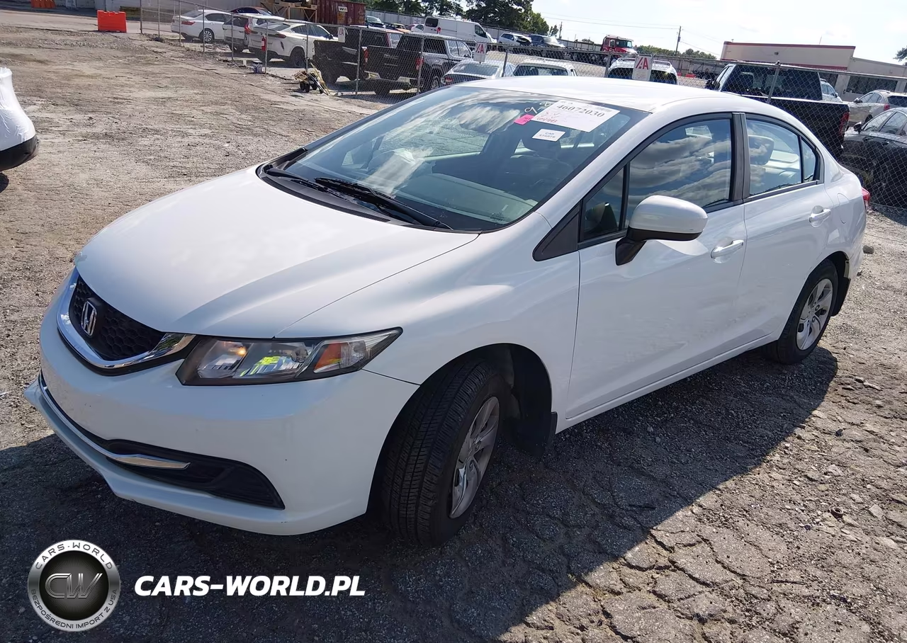 2015 Honda Civic Lx VIN:19XFB2F59FE104540 - 2
