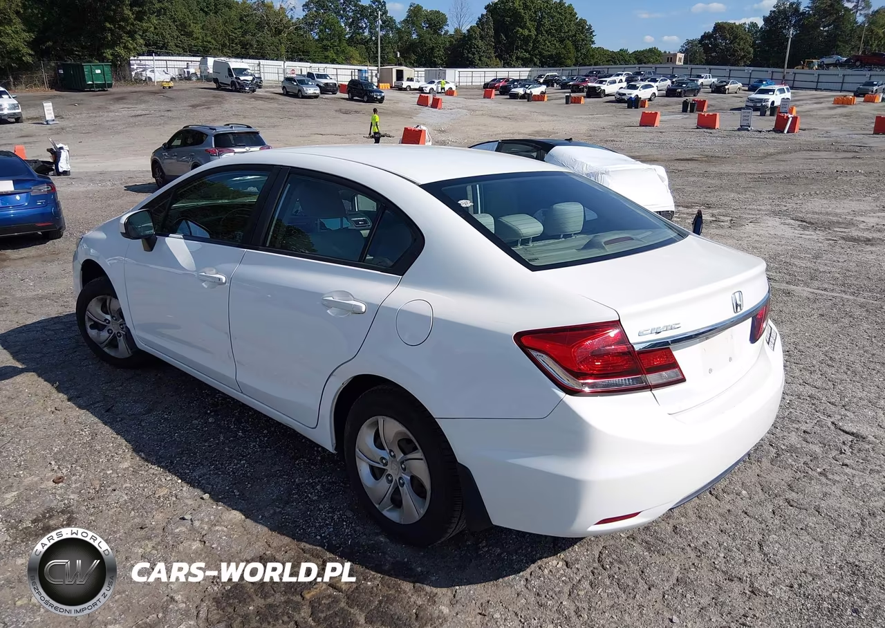 2015 Honda Civic Lx VIN:19XFB2F59FE104540 - 3