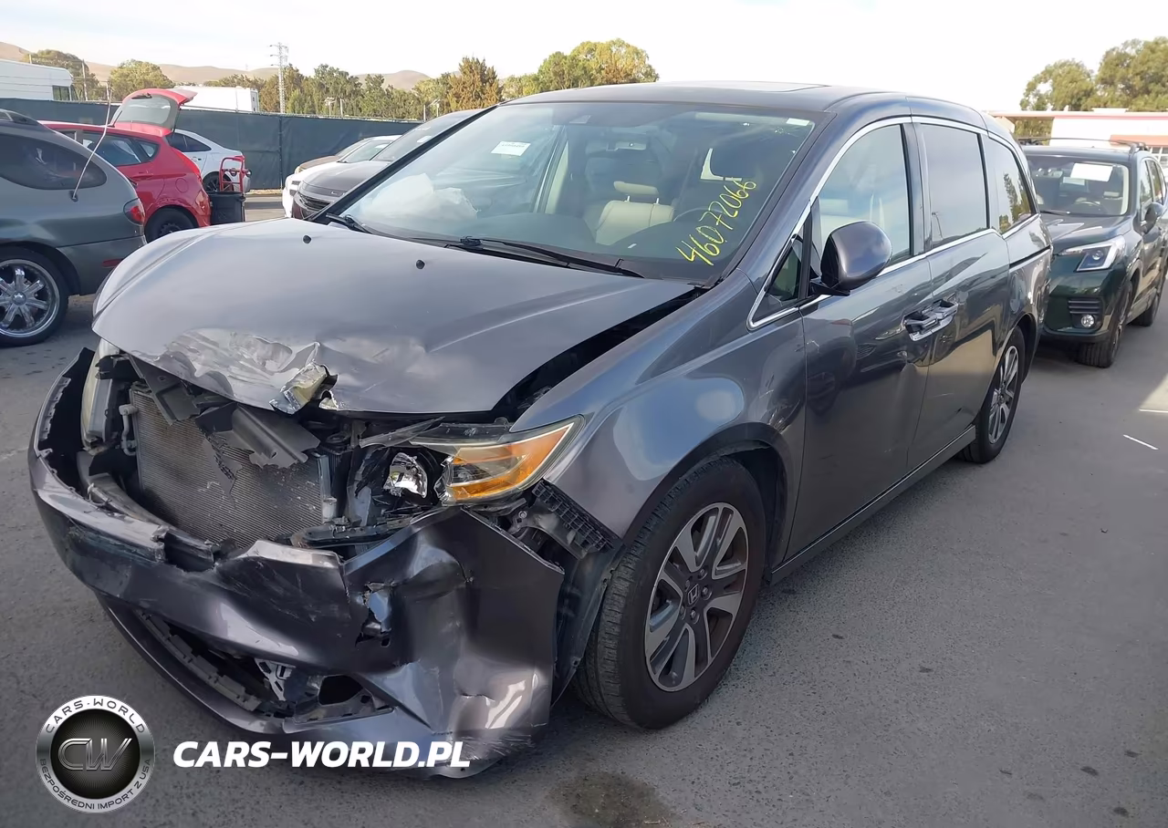 2014 Honda Odyssey Touring-Touring Elite VIN:5FNRL5H99EB117681 - 2