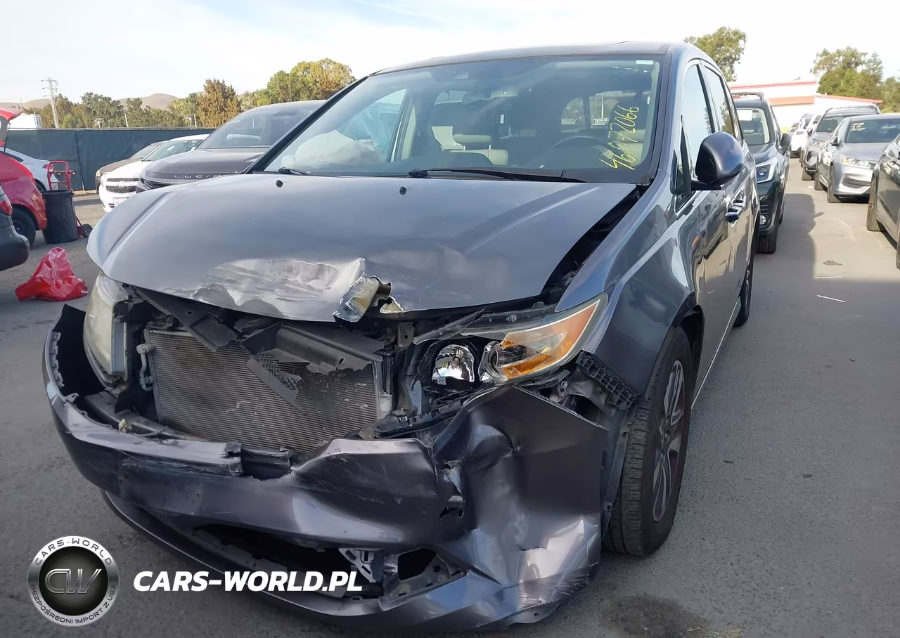 2014 Honda Odyssey Touring-Touring Elite VIN:5FNRL5H99EB117681 - 6
