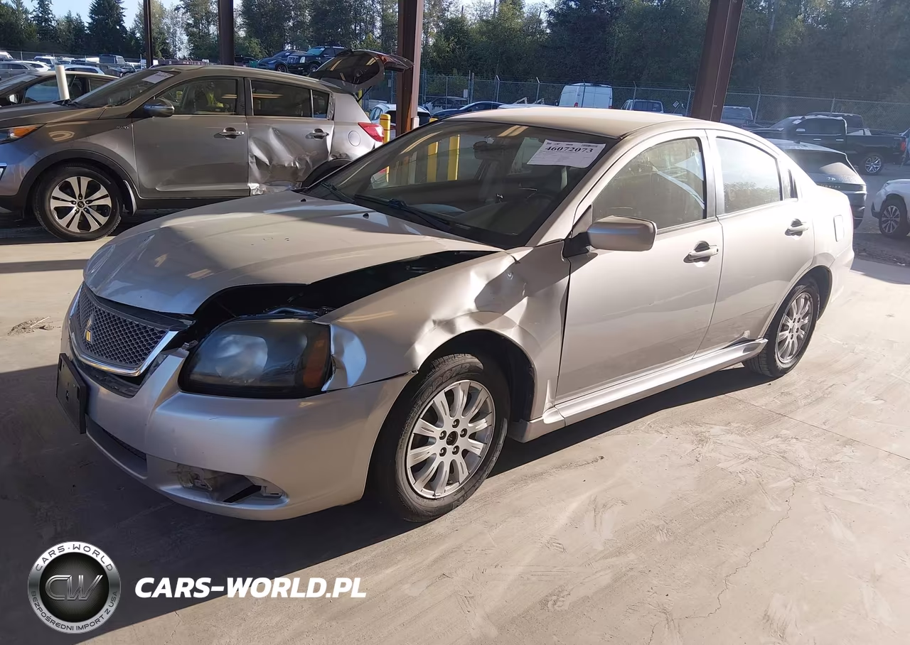 2010 Mitsubishi Galant Fe VIN:4A32B2FF2AE018348 - 2