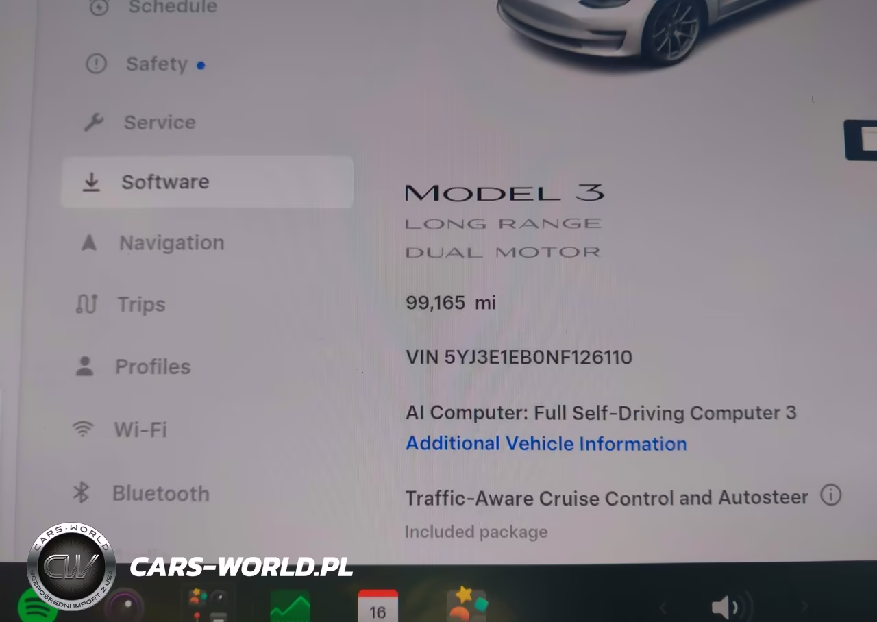 2022 Tesla Model 3 Long Range Dual Motor All-Wheel Drive VIN:5YJ3E1EB0NF126110 - 14