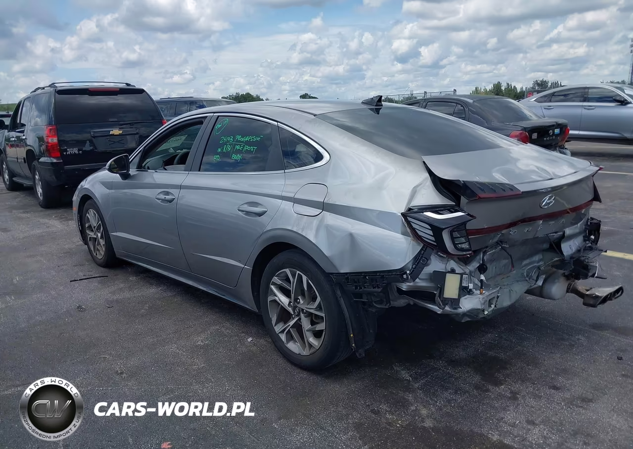 2021 Hyundai Sonata Sel VIN:KMHL64JA4MA162493 - 3