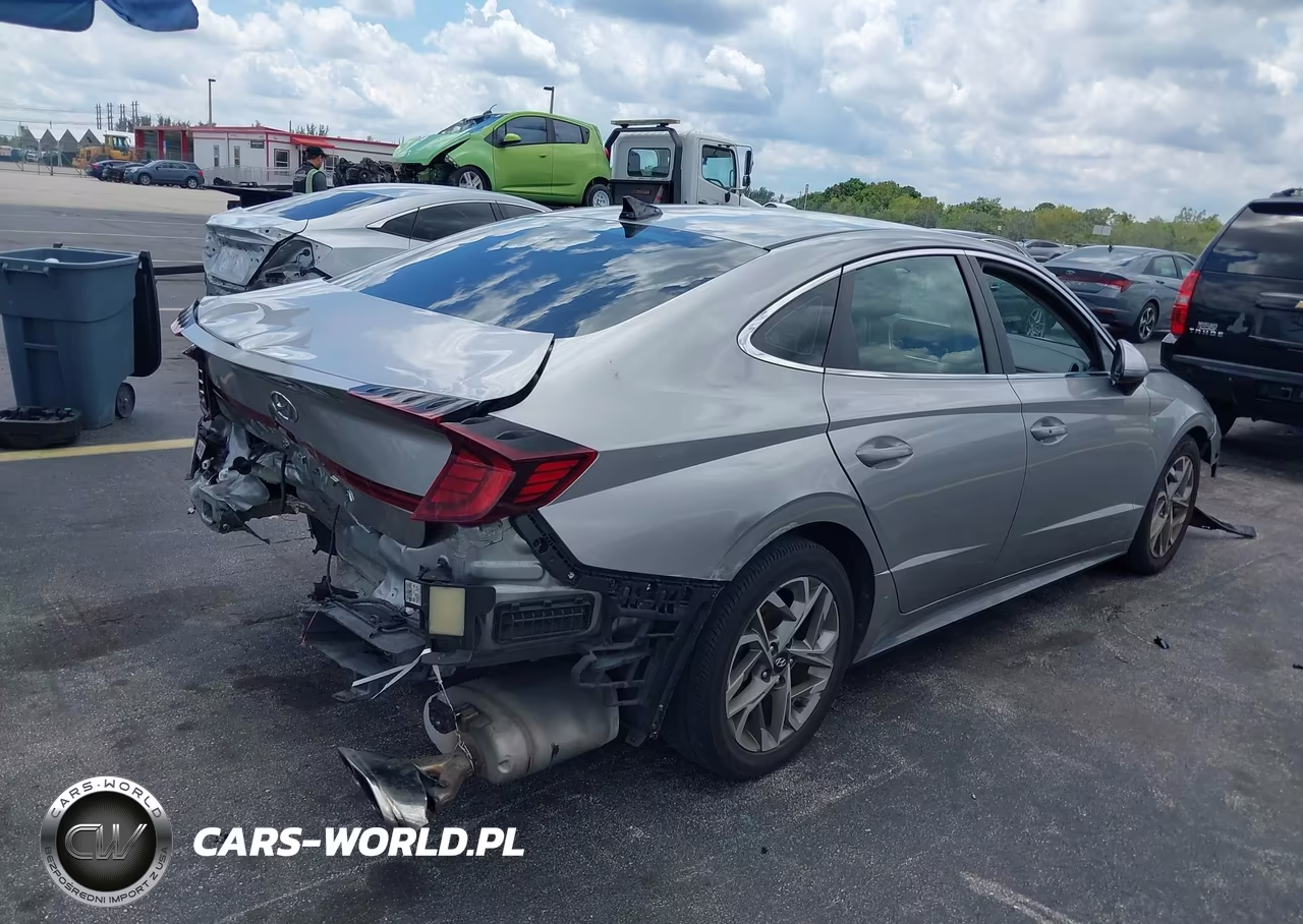 2021 Hyundai Sonata Sel VIN:KMHL64JA4MA162493 - 4