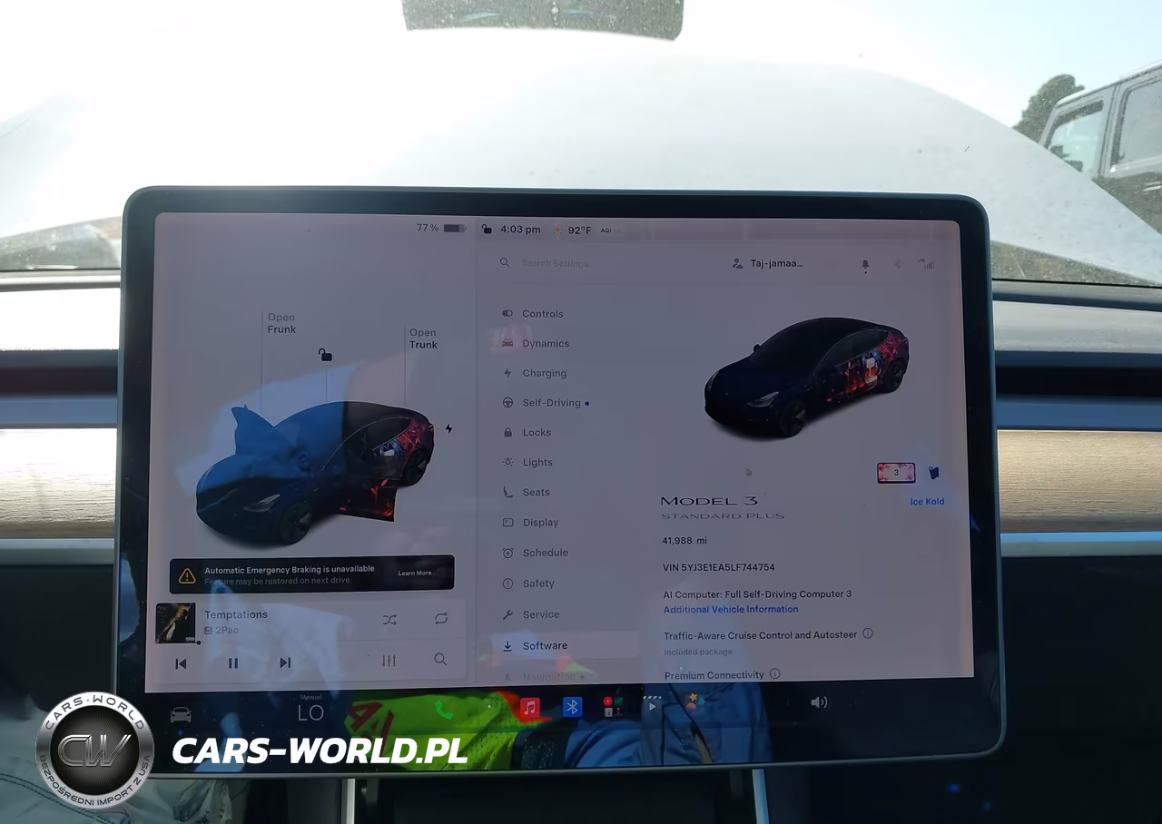 2020 Tesla Model 3 Standard Range Plus Rear-Wheel Drive-Standard Range Rear-Wheel Drive VIN:5YJ3E1EA5LF744754 - 7