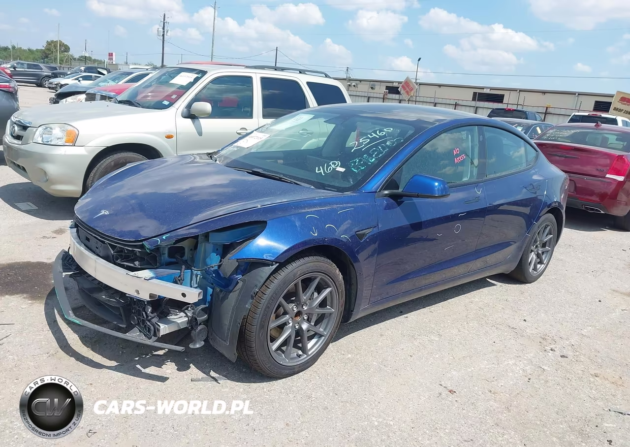2022 Tesla Model 3 Rear-Wheel Drive VIN:5YJ3E1EA5NF374375 - 2