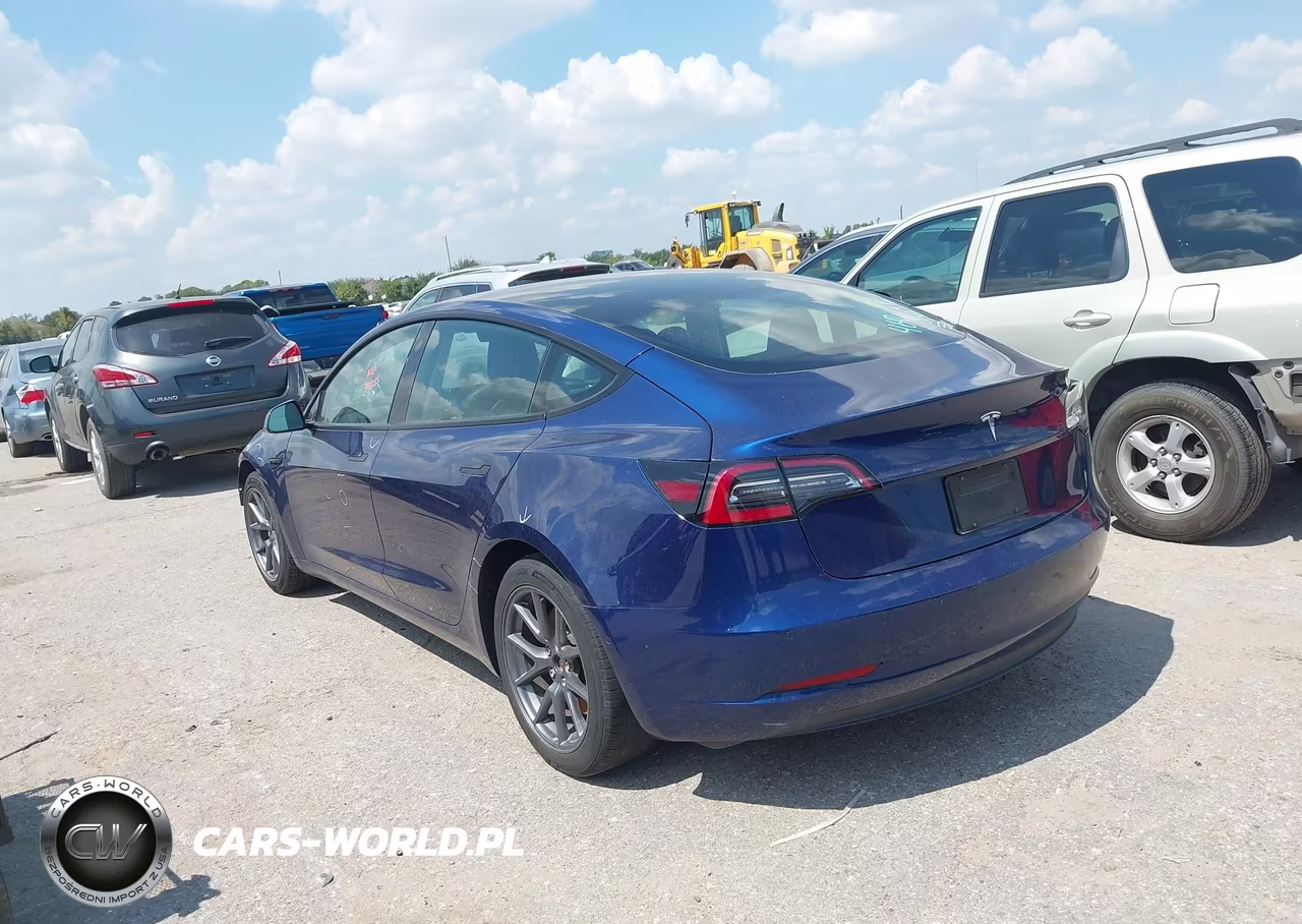 2022 Tesla Model 3 Rear-Wheel Drive VIN:5YJ3E1EA5NF374375 - 3