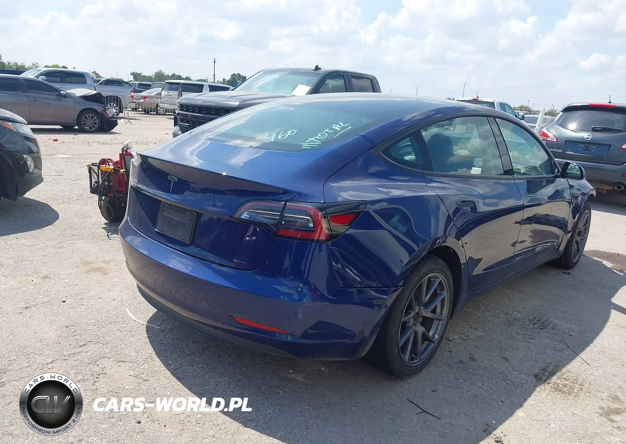 2022 Tesla Model 3 Rear-Wheel Drive VIN:5YJ3E1EA5NF374375 - 4