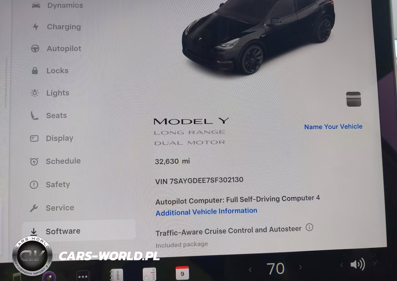 2025 Tesla Model Y Long Range Dual Motor All-Wheel Drive VIN:7SAYGDEE7SF302130 - 7