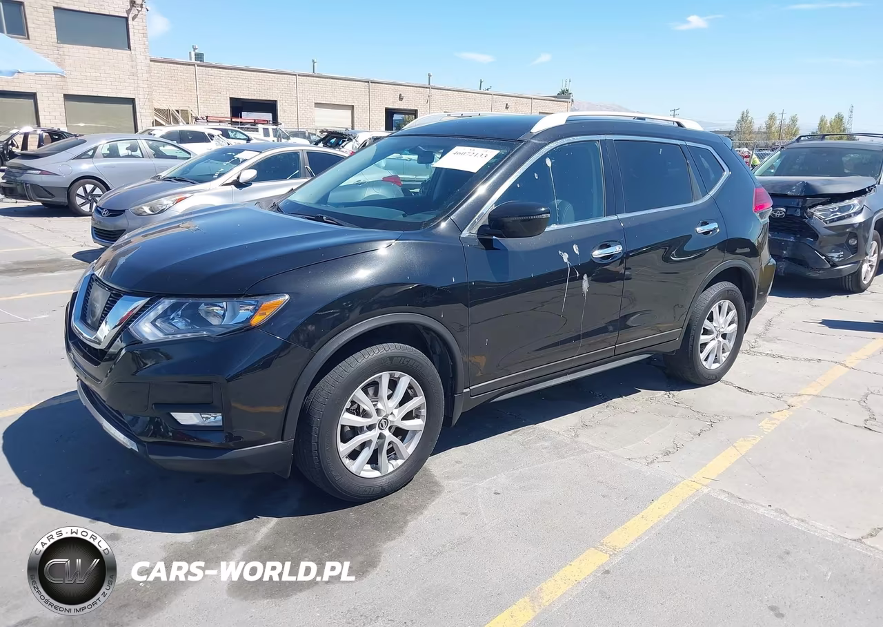 2017 Nissan Rogue Sv VIN:KNMAT2MV6HP602255 - 2