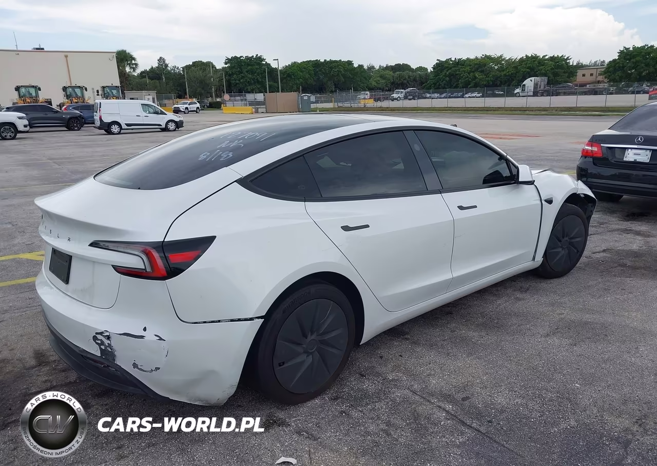 2025 Tesla Model 3 Long Range Rear-Wheel Drive-Standard Rear-Wheel Drive VIN:5YJ3E1EA1SF127091 - 4