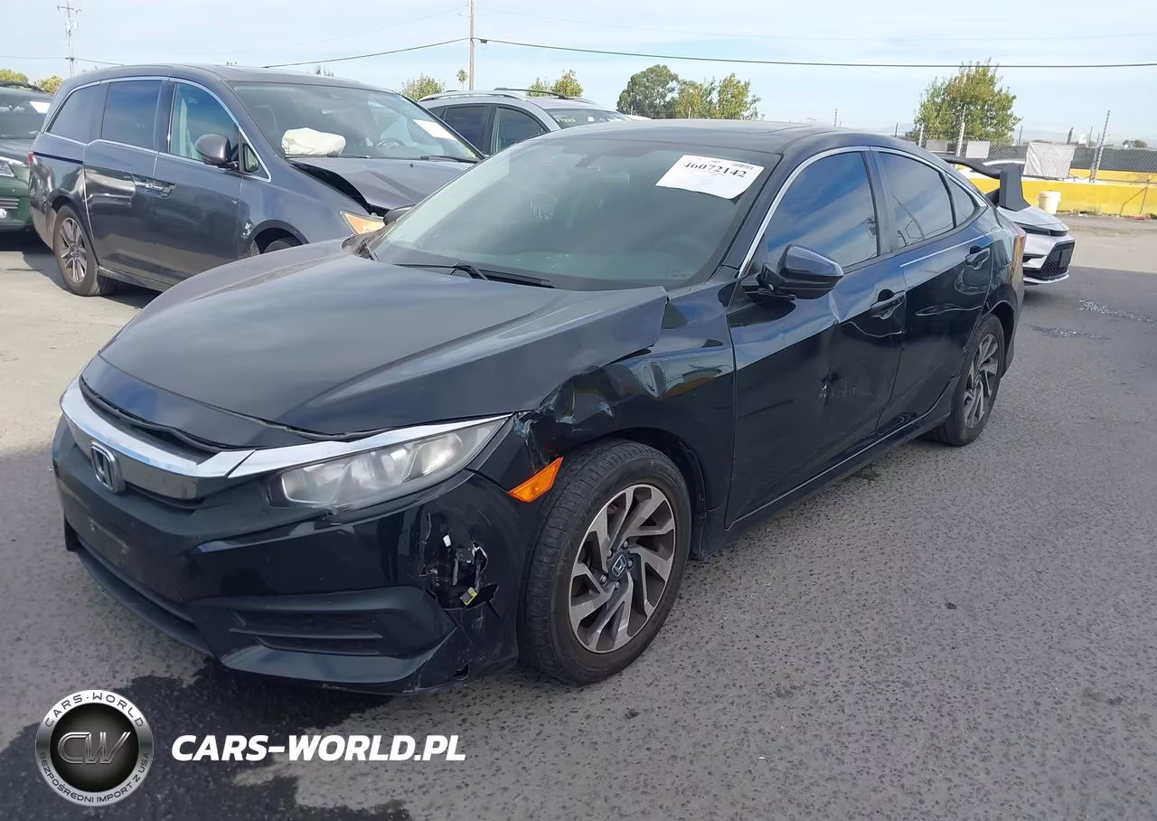 2017 Honda Civic Ex VIN:19XFC2F78HE036202 - 2