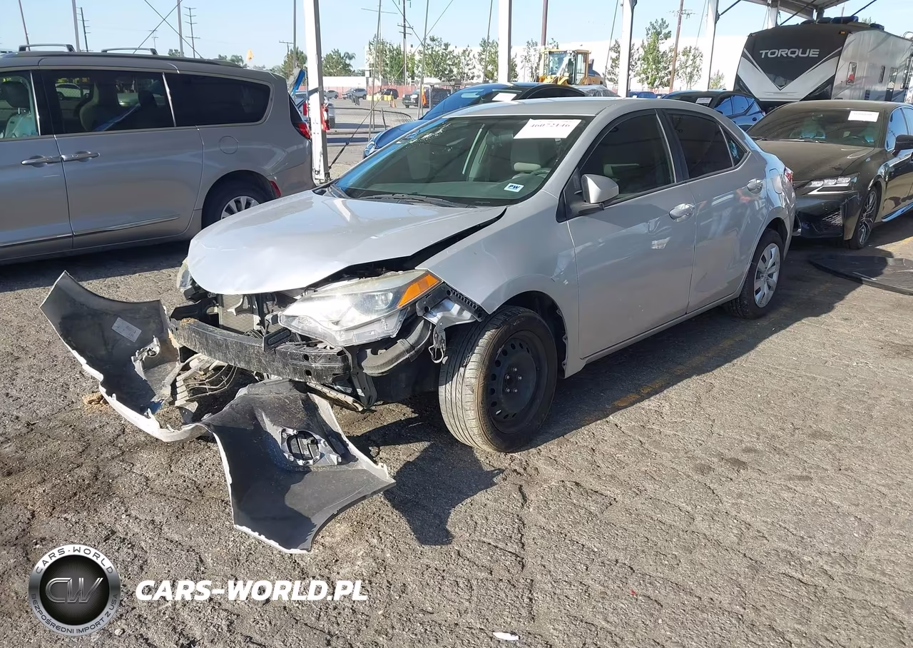 2016 Toyota Corolla Le VIN:5YFBURHE4GP542333 - 2