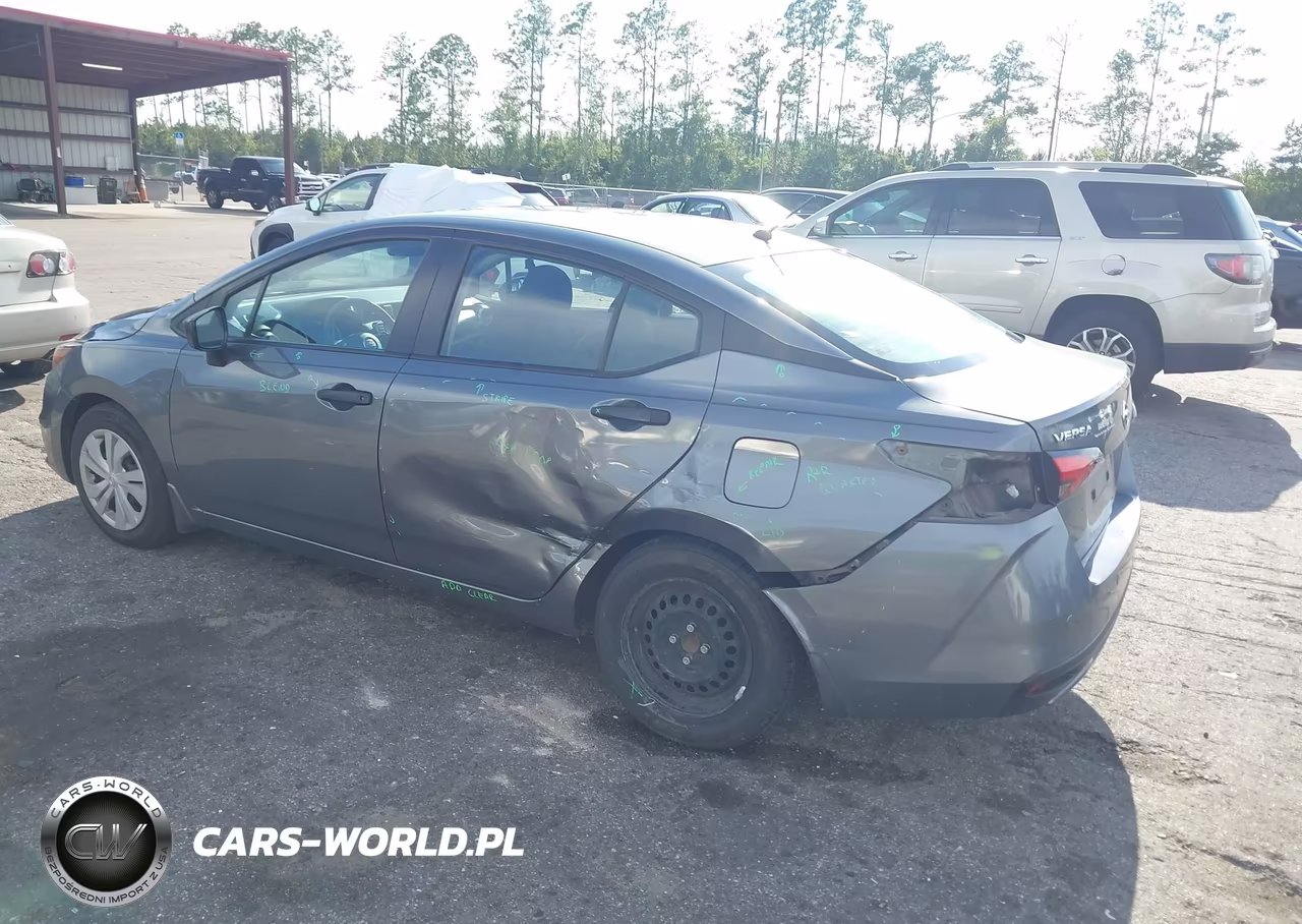 2021 Nissan Versa S Xtronic Cvt VIN:3N1CN8DV7ML811289 - 3