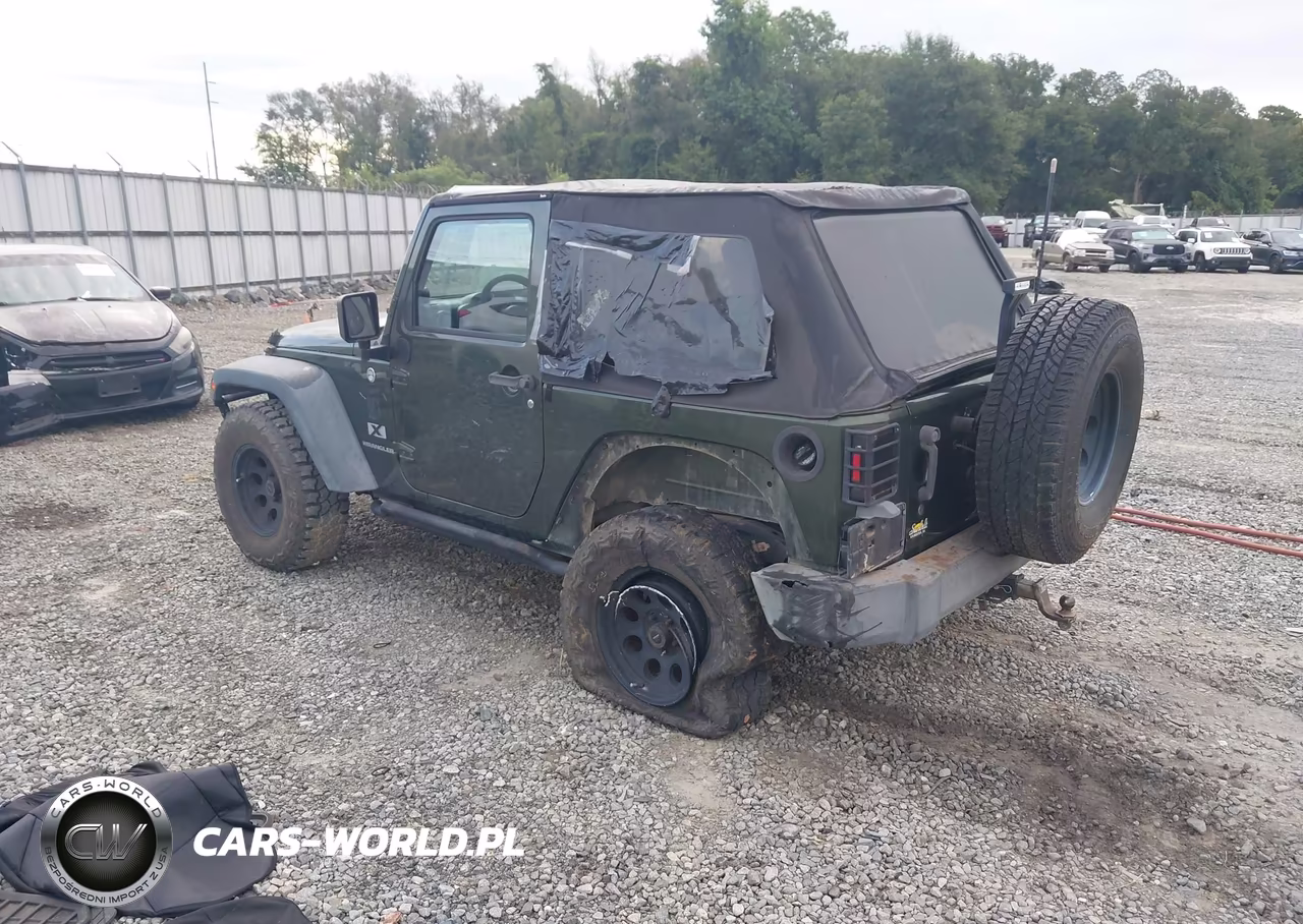 2007 Jeep Wrangler X VIN:1J4FA24187L185746 - 3