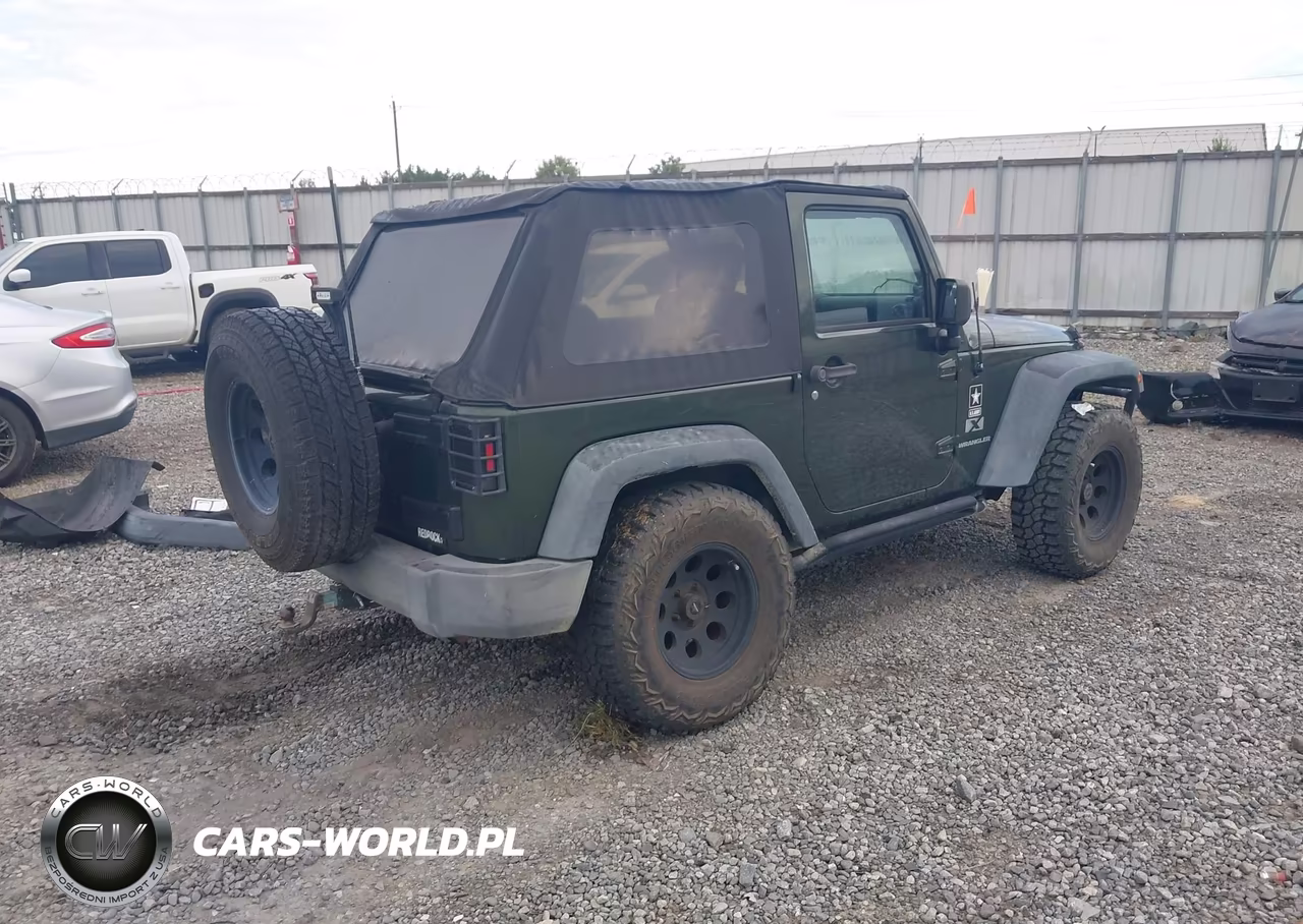 2007 Jeep Wrangler X VIN:1J4FA24187L185746 - 4