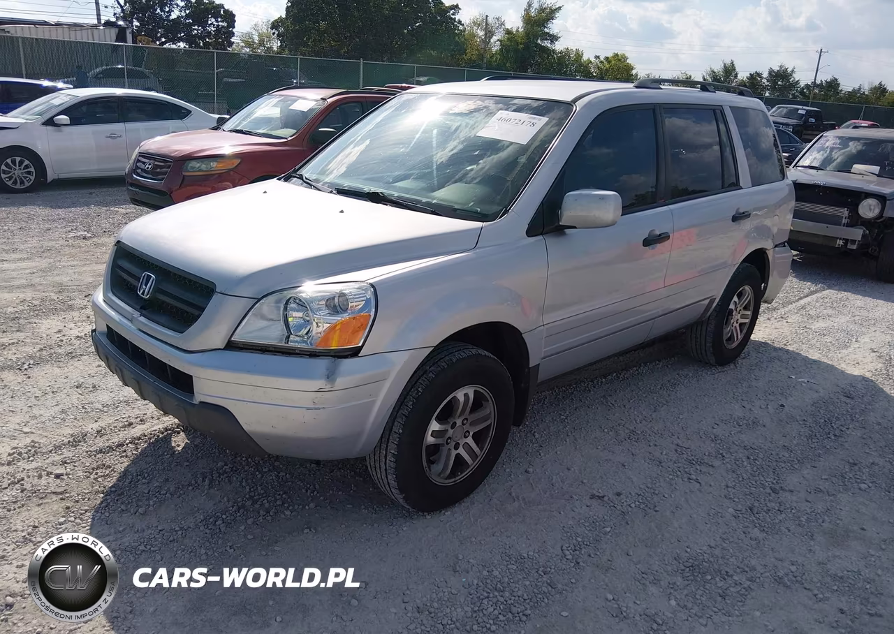 2003 Honda Pilot Ex-L VIN:2HKYF18553H569036 - 2