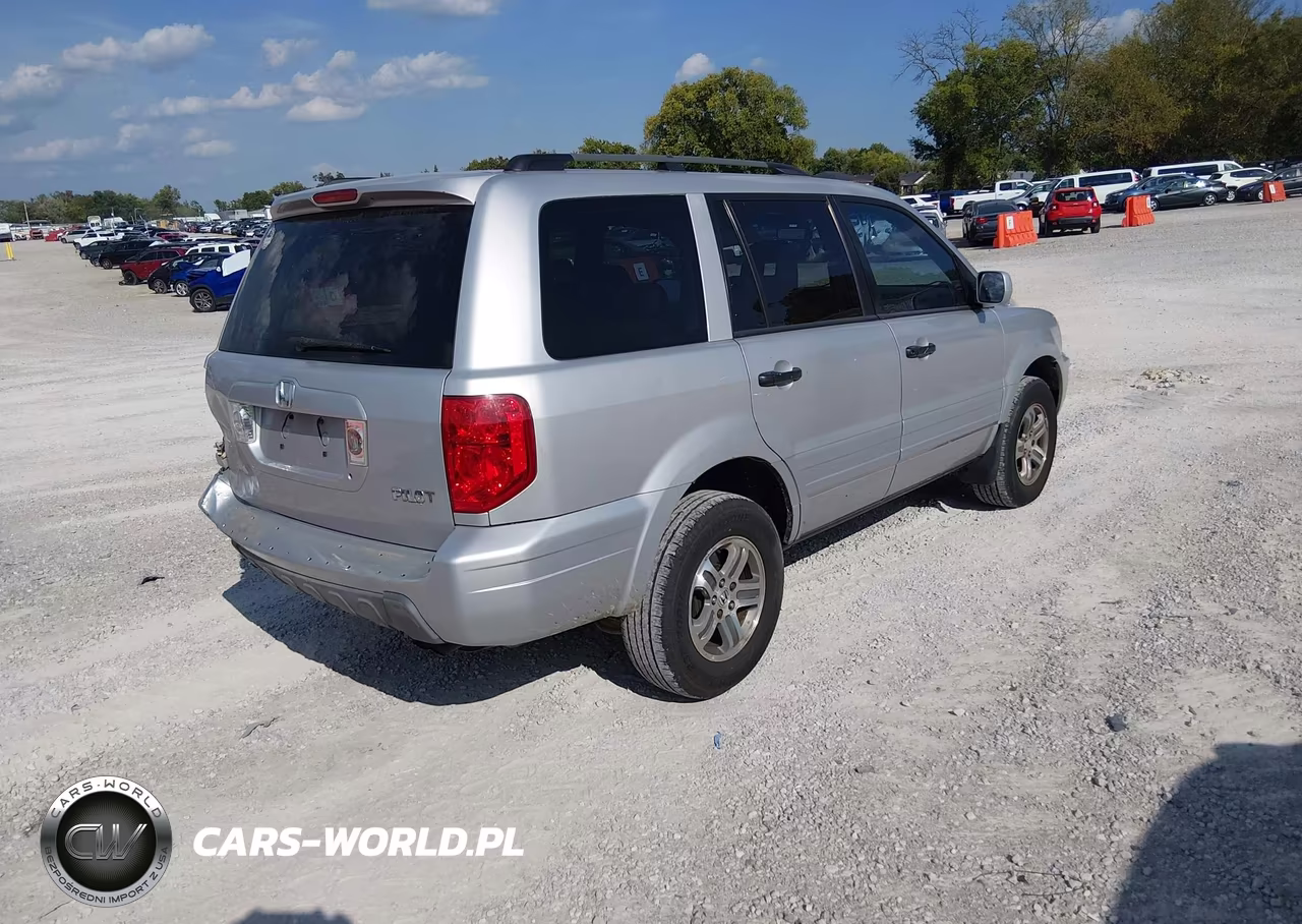 2003 Honda Pilot Ex-L VIN:2HKYF18553H569036 - 4