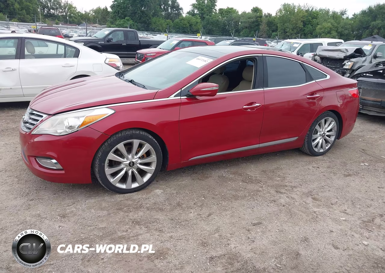 2012 Hyundai Azera VIN:KMHFH4JG1CA141238 - 2