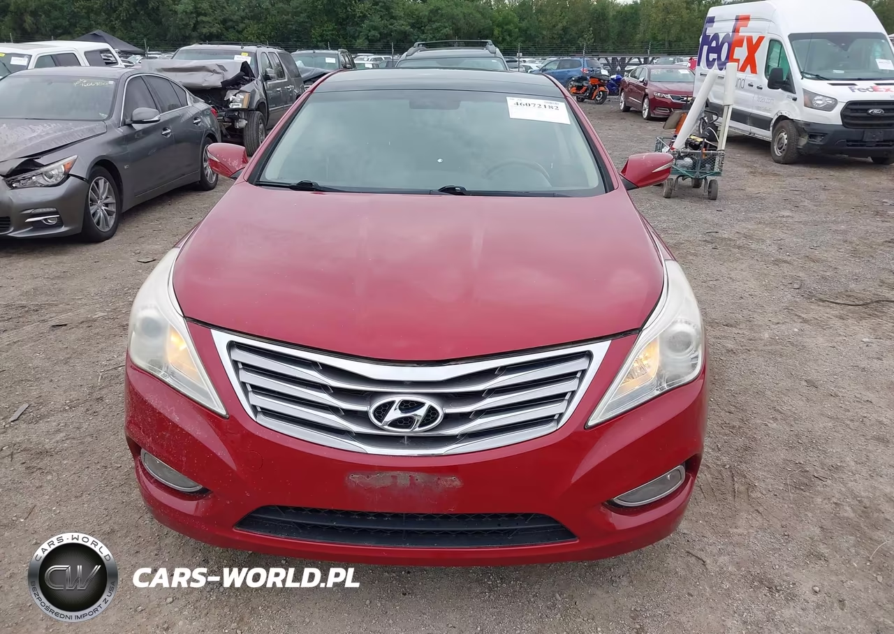 2012 Hyundai Azera VIN:KMHFH4JG1CA141238 - 6