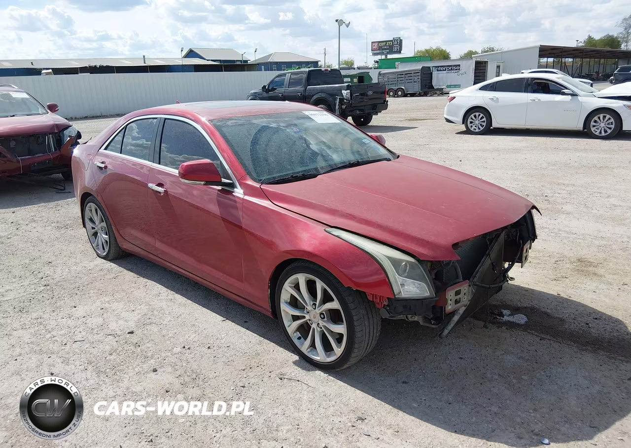 2013 Cadillac Ats Premium VIN:1G6AE5S31D0137290 - 1