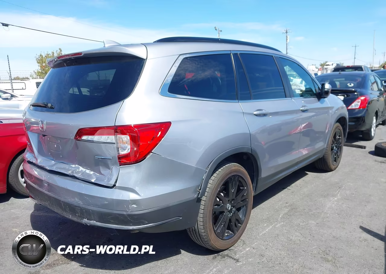 2022 Honda Pilot 2Wd Special Edition VIN:5FNYF5H26NB029483 - 4