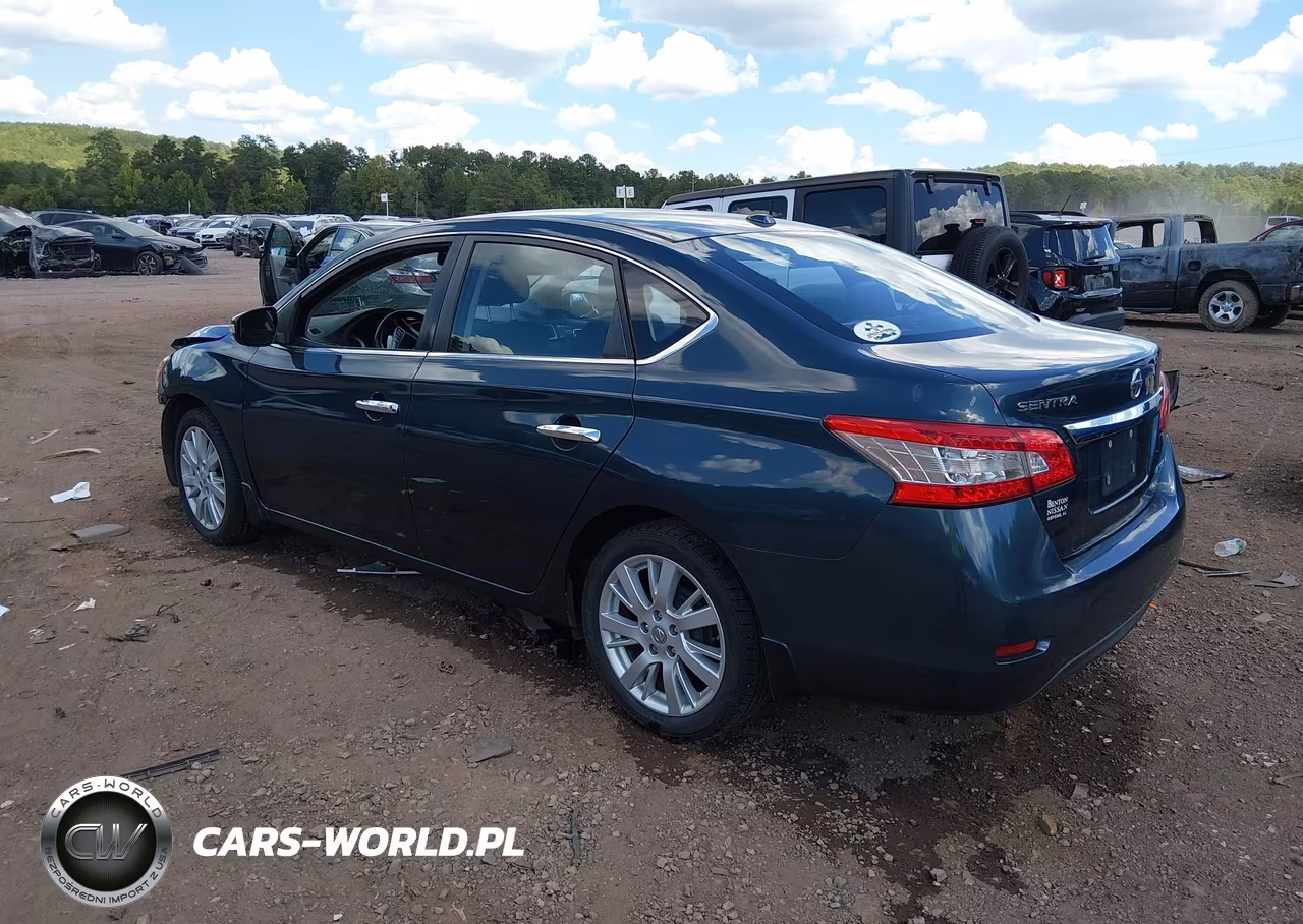 2013 Nissan Sentra Sl VIN:3N1AB7AP0DL634570 - 3