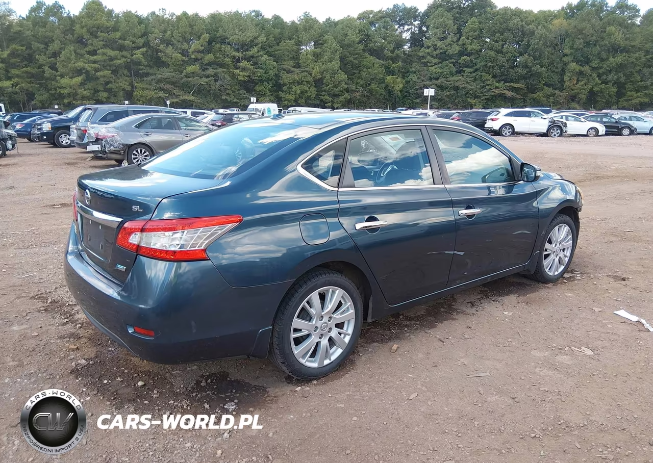 2013 Nissan Sentra Sl VIN:3N1AB7AP0DL634570 - 4