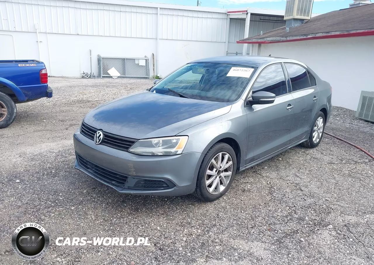2012 Volkswagen Jetta 2.5L Se VIN:3VWDX7AJ1CM069596 - 2