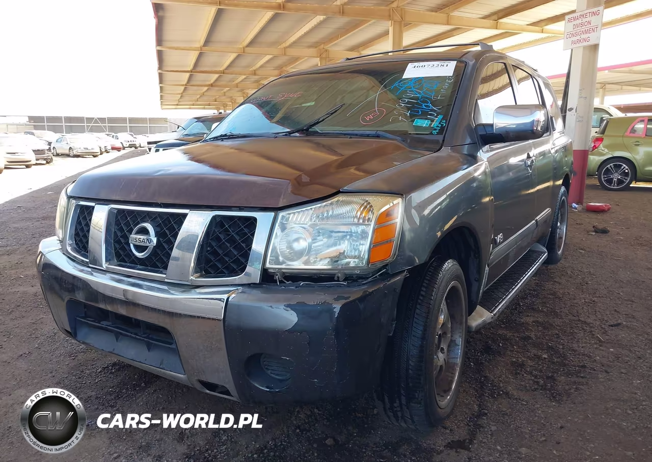 2005 Nissan Armada Se VIN:5N1AA08A05N729992 - 2