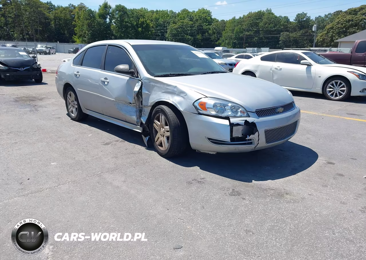 2012 Chevrolet Impala Lt VIN:2G1WG5E33C1102321 - 1