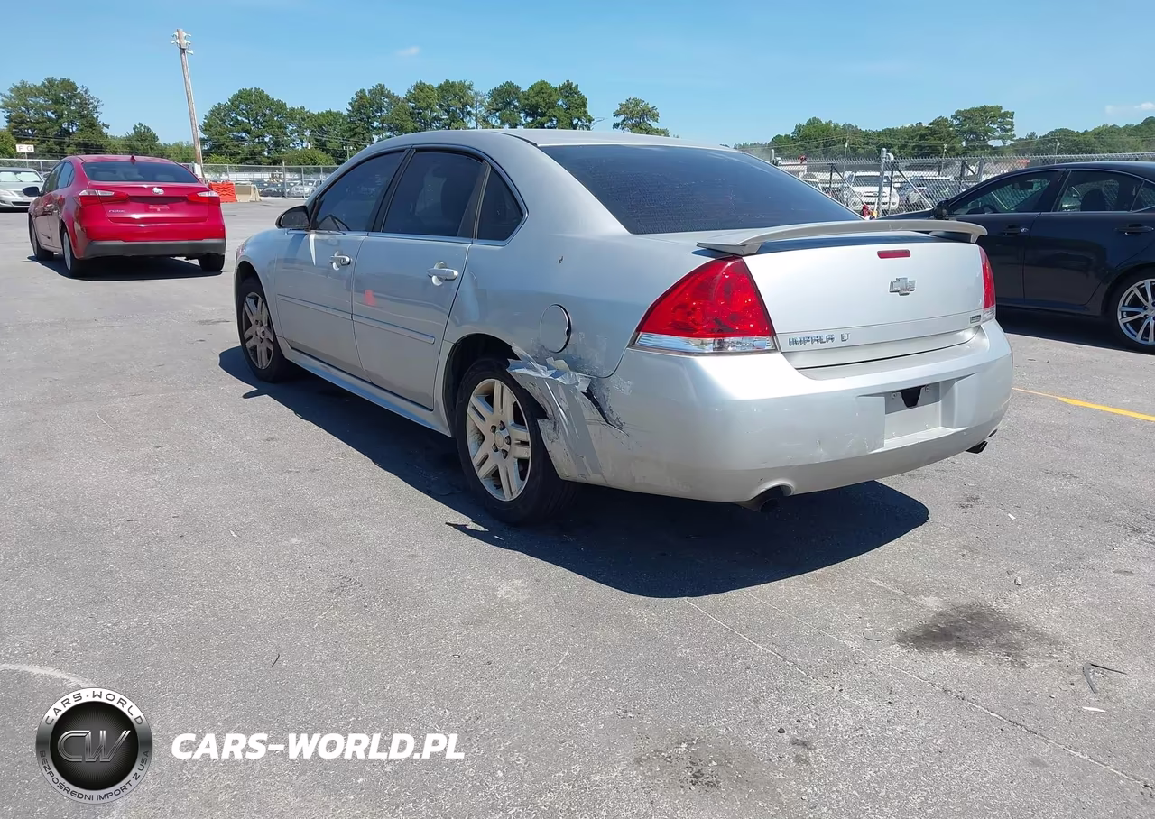 2012 Chevrolet Impala Lt VIN:2G1WG5E33C1102321 - 3