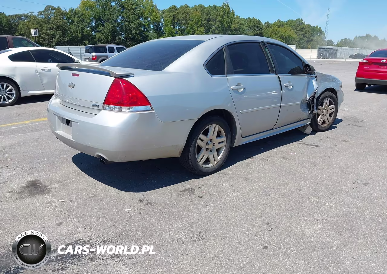 2012 Chevrolet Impala Lt VIN:2G1WG5E33C1102321 - 4