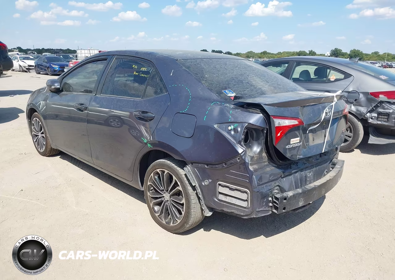 2014 Toyota Corolla S Plus VIN:2T1BURHE3EC029958 - 3