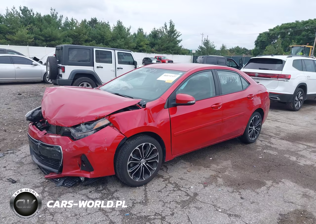 2016 Toyota Corolla S Plus VIN:2T1BURHE1GC633768 - 2