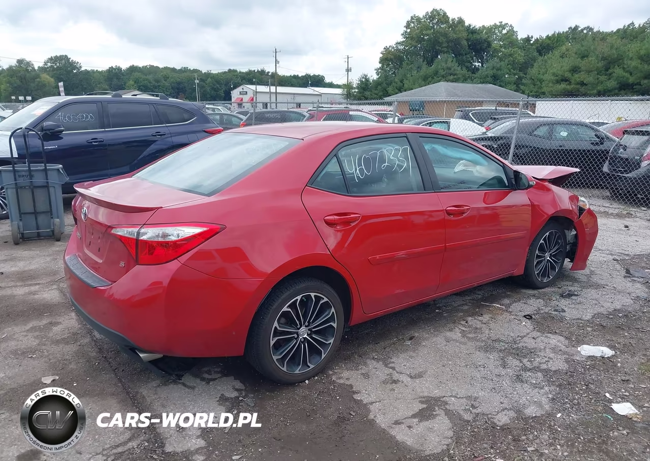 2016 Toyota Corolla S Plus VIN:2T1BURHE1GC633768 - 4