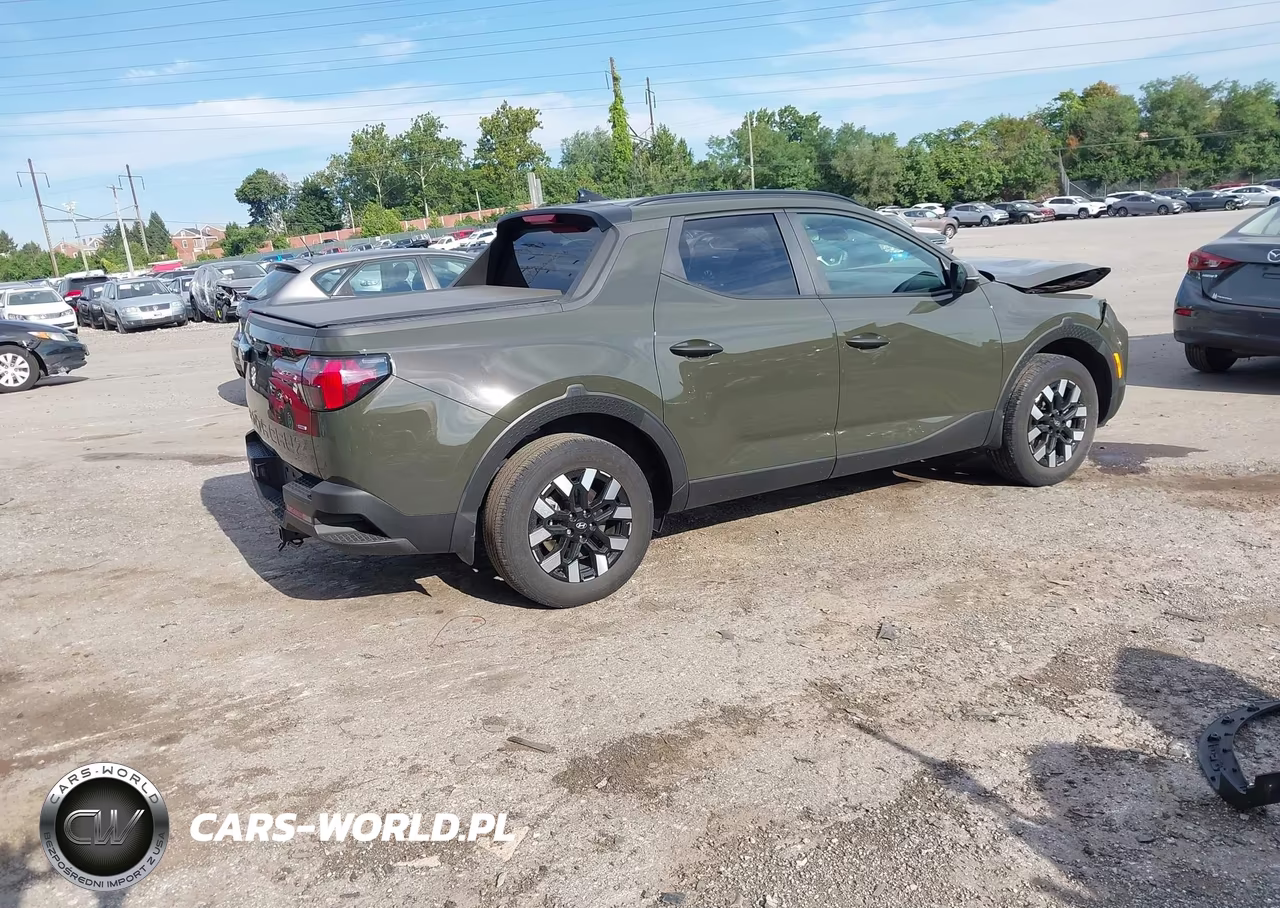 2025 Hyundai Santa Cruz Sel VIN:5NTJBDDE6SH130058 - 4