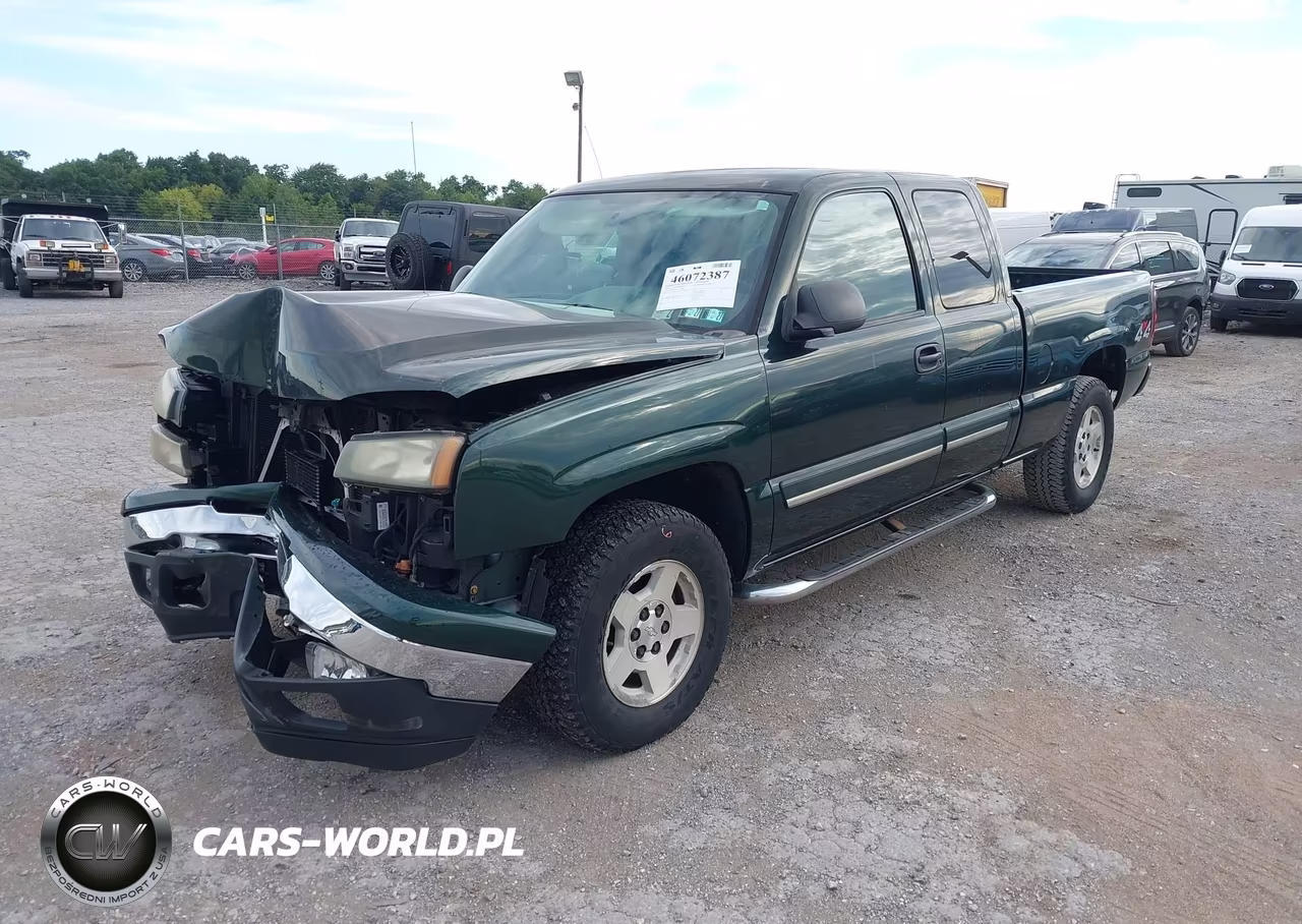 2007 Chevrolet Silverado 1500 Classic Lt1 VIN:1GCEK19Z77Z112288 - 2