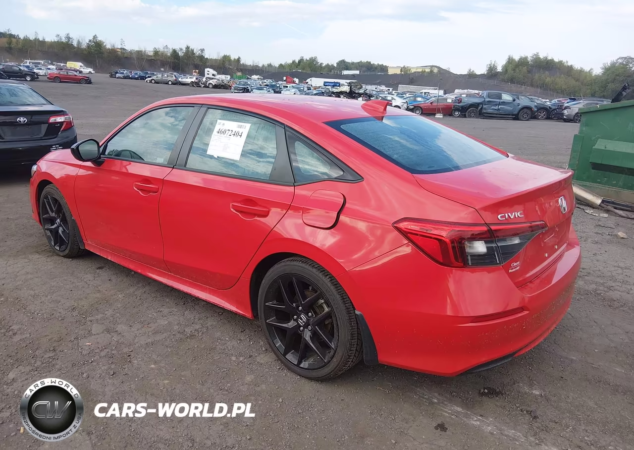 2023 Honda Civic Sport VIN:2HGFE2F5XPH556740 - 3