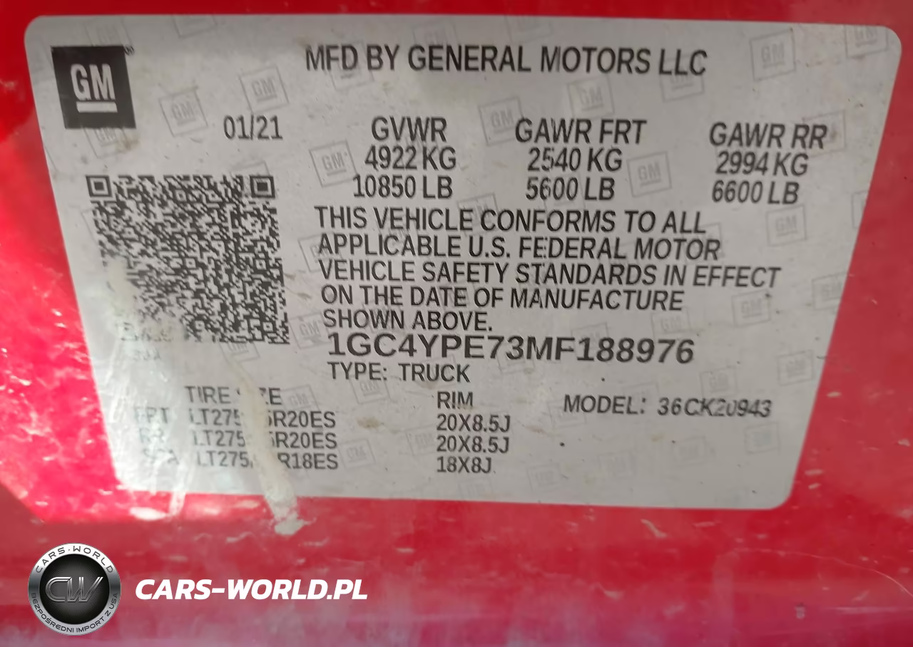 2021 Chevrolet Silverado 2500Hd 4Wd Long Bed Ltz VIN:1GC4YPE73MF188976 - 8