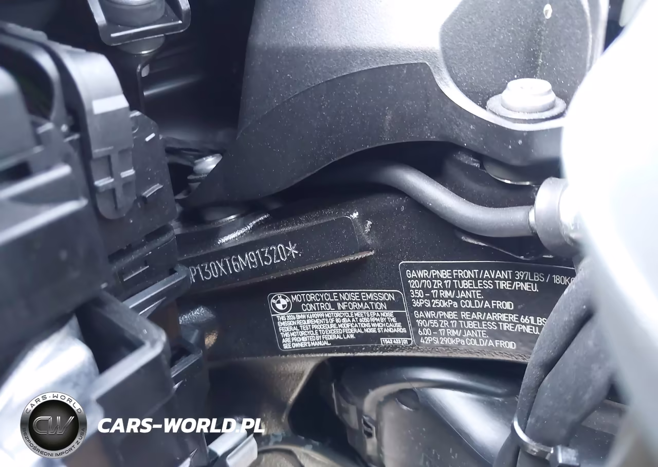 2026 BMW S 1000 Xr VIN:WB10P130XT6M91320 - 10