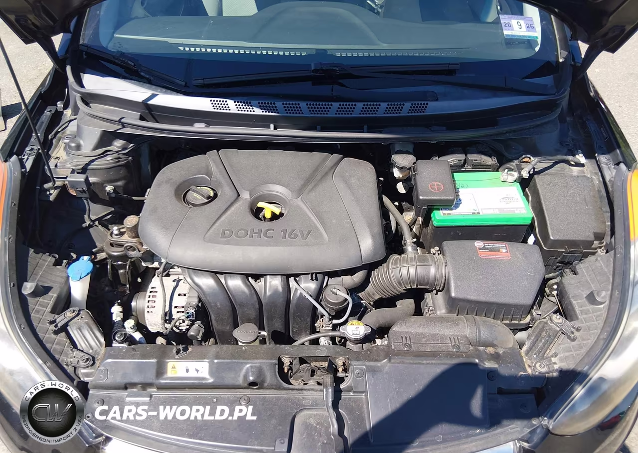 2013 Hyundai Elantra Gls VIN:5NPDH4AE6DH421631 - 10
