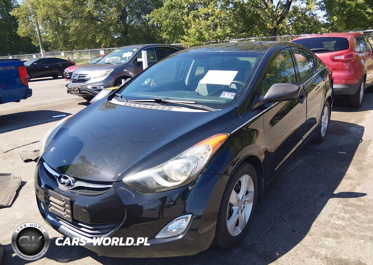 2013 Hyundai Elantra Gls VIN:5NPDH4AE6DH421631 - 2