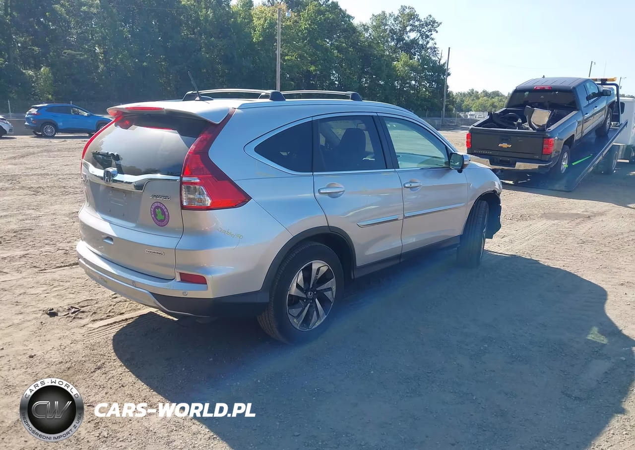 2015 Honda Cr-V Touring VIN:5J6RM4H95FL030277 - 4