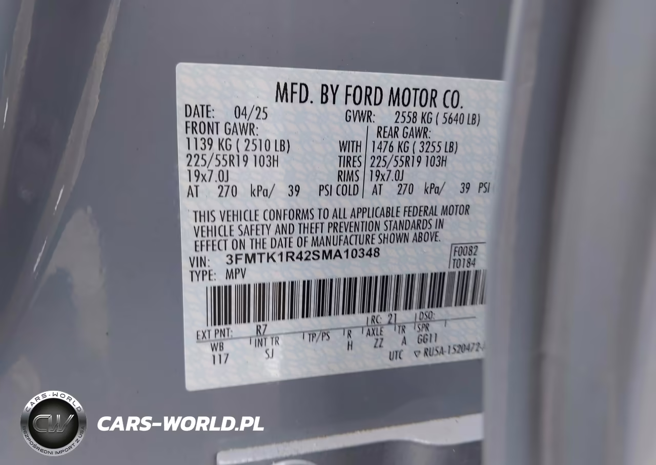 2025 Ford Mustang Mach-E Select VIN:3FMTK1R42SMA10348 - 9