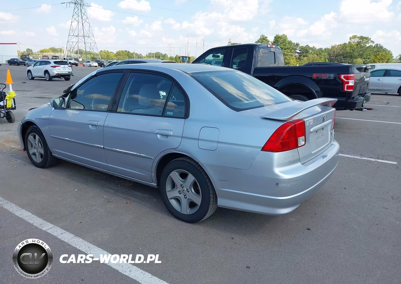 2004 Honda Civic Ex VIN:1HGES26864L010899 - 3