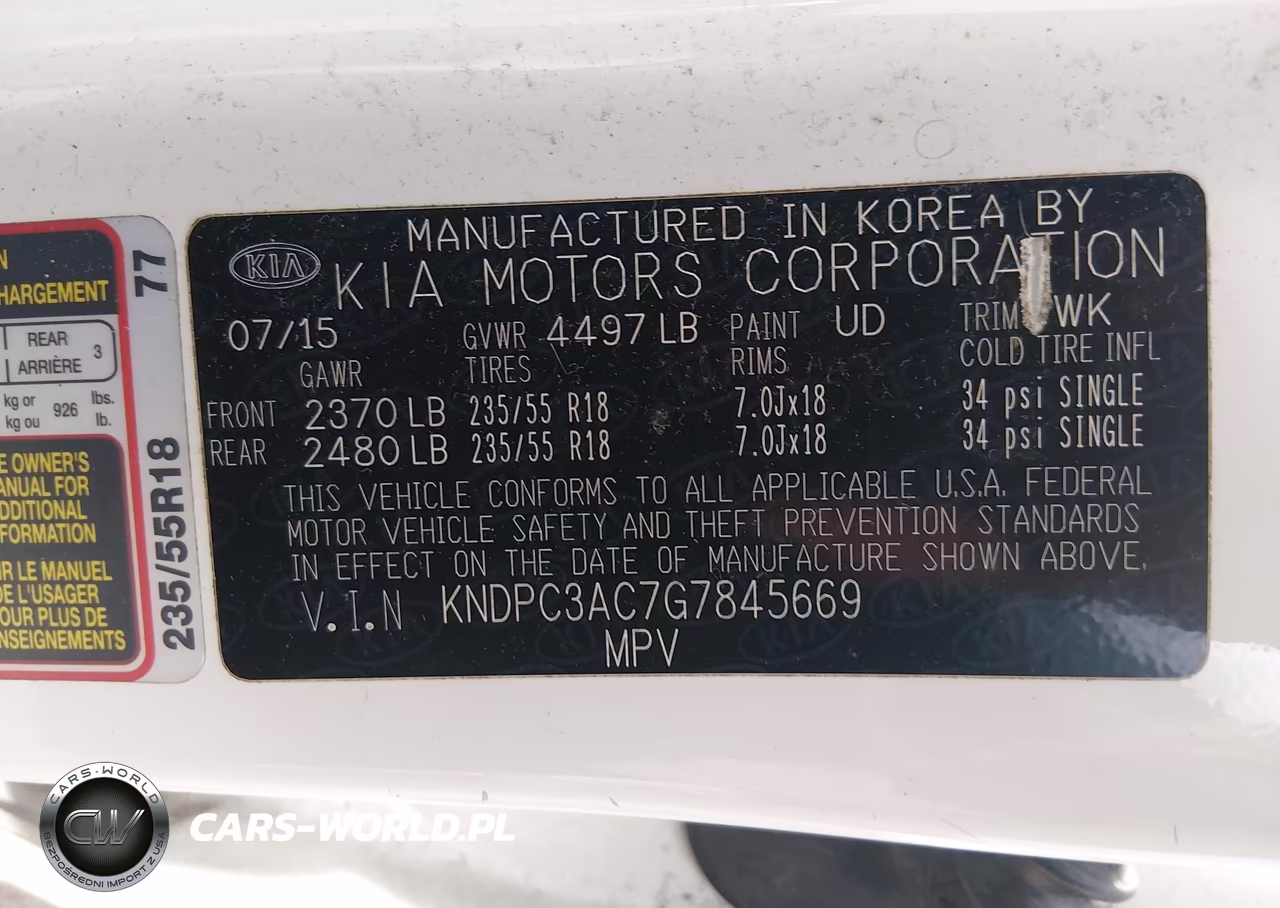 2016 Kia Sportage Ex VIN:KNDPC3AC7G7845669 - 9