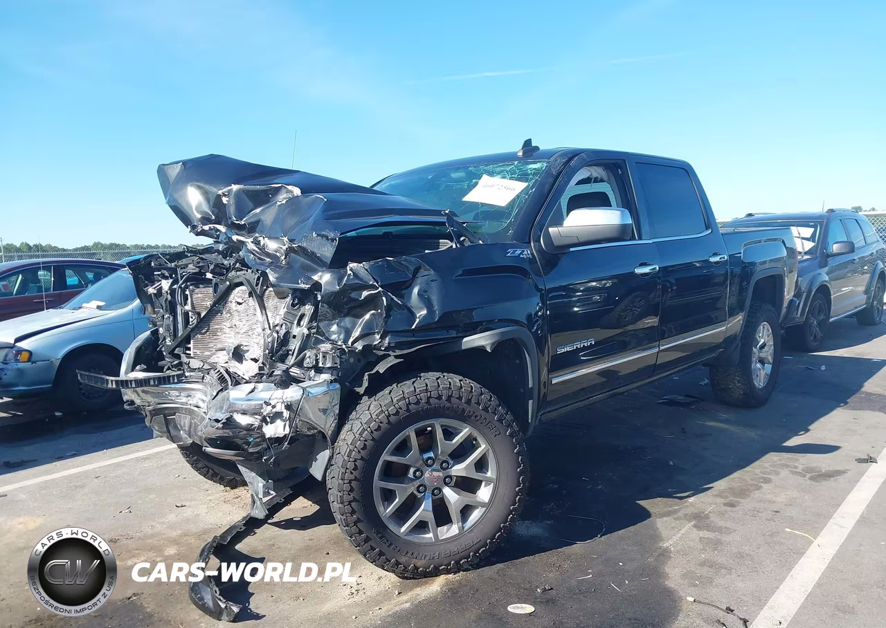 2016 GMC Sierra 1500 Slt VIN:3GTU2NECXGG330231 - 2