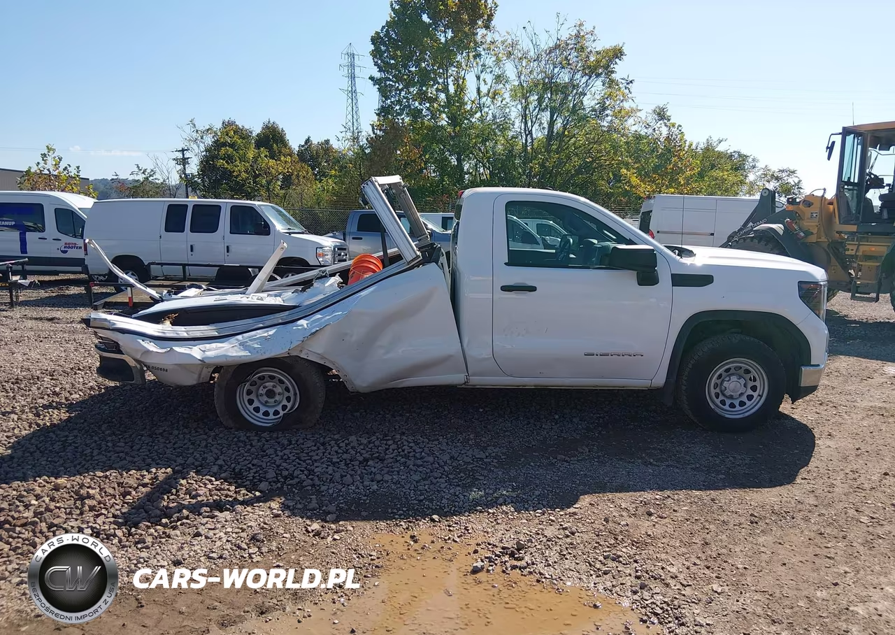 2024 GMC Sierra 1500 4Wd Long Box Pro VIN:3GTNUAEDXRG435631 - 13